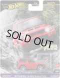 2024 HW CAR CULTURE "テラトレック" 【三菱 パジェロ エボリューション】RED/RR (2024年10月中旬入荷予定)