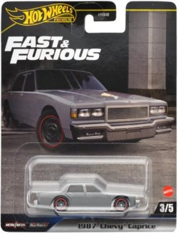 画像1: 2024 HW FAST & FURIOUS (ワイルド・スピード) 【1987 シェビー カプリス】GRAY/RR