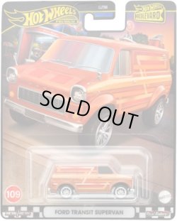 画像1: 2024 HW BOULEVARD 【フォード トランジット スーパーバン】ORANGE/RR(2024年11月上旬入荷予定）