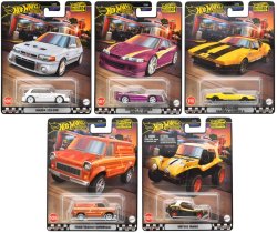 画像1: 2024 HW BOULEVARD 【Dアソート 5種セット】マツダ 323 GTR/カスタム '01 アキュラ インテグラ GSR/デ・トマソ パンテーラ グルッポ4/フォード トランジット スーパーバン/メイヤーズ・マンクス
