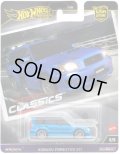 2024 HW CAR CULTURE "モダン・クラシックス" 【スバル フォレスター STi】BLUE/RR