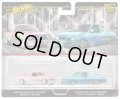 2024 HW CAR CULTURE "PREMIUM 2PACK" 【1975 ダットサン サニートラック（B120）/ カスタム '93 日産 ハードボディ (D21)】PINK/TURQUOISE/RR