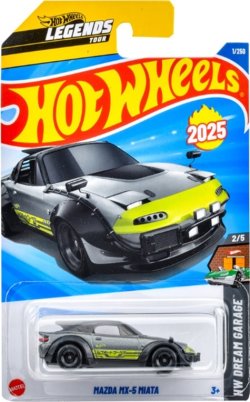 画像1: 【"HW LEGENDS TOUR" マツダ MX-5 ミアータ (国内流通版/裏面日本語)】GRAY