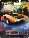 2025 HW CAR CULTURE "ハンマードロップ" 【ランチア ストラトス ゼロ】ORANGE/RR