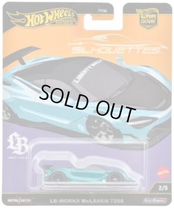 画像1: 2025 HW CAR CULTURE "シルエット" 【リバティワークス マクラーレン 720S】AQUA/RR