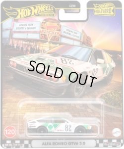 画像1: 【仮予約】PRE-ORDER - 2025 HW BOULEVARD 【アルファロメオ GTV6 3.0】WHITE-GREEN/RR(2025年4月下旬入荷予定）(ショートした場合は先着順となります）