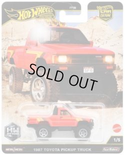 画像1: 【仮予約】PRE-ORDER - 2025 HW CAR CULTURE "HW オフロード" 【1987 トヨタ ピックアップトラック】RED/RR (2025年5月末入荷予定）