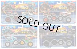 画像1: 【仮予約】PRE-ORDER - 2025 HW MONSTER TRUCKS! 【2パック - Uアソート4種セット】(2025年6月下旬入荷予定）