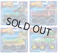 【仮予約】PRE-ORDER - 2025 HW MONSTER TRUCKS! 【モンスタートラック トランスポーター Gアソート (4個入り）】(2025年6月下旬入荷予定）