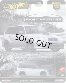 画像1: 【仮予約】PRE-ORDER - 2025 HW CAR CULTURE "ファスト・ワゴン" 【スバル フォレスター STI】LT.GRAY/RR (2025年6月下旬(2)入荷予定）