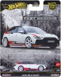 【仮予約】PRE-ORDER - 2025 HW CAR CULTURE "ファスト・ワゴン" 【アウディ RS 6 アバント】WHITE/RR (2025年6月下旬(2)入荷予定）