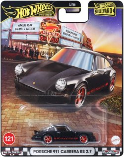 画像1: 2025 HW BOULEVARD 【ポルシェ 911 カレラ RS 2.7】BLACK/RR