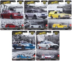 画像1: 【仮予約】PRE-ORDER - 2025 HW CAR CULTURE 【ファスト・ワゴン - 5種セット】メルセデス・ベンツ E 36 AMG/スバル フォレスター STI/'70 シェベル SS ワゴン/ボルボ 850 エステート/アウディ RS 6 アバント(2025年6月下旬(2)入荷予定）