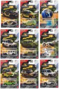 【仮予約】PRE-ORDER - 2025 MATCHBOX【 ジュラシック・ワールド  ベーシックカー "A"アソート 24個入り】(2025年6月下旬(2)入荷予定）