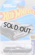【"FAST & FURIOUS" CHEVY EL CAMINO】BLACK