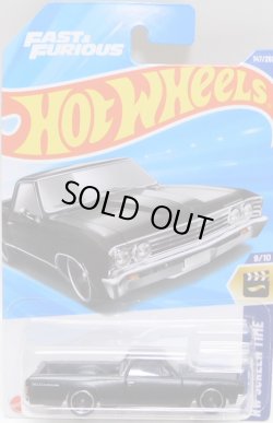 画像1: 【"FAST & FURIOUS" CHEVY EL CAMINO】BLACK