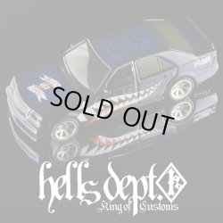 画像1: HELLS DEPT 2025 - DOUBLE LOSER[S] 【Sharkmouth Benz 500SEL (カスタム完成品）】NAVY/RR （送料サービス適用外）