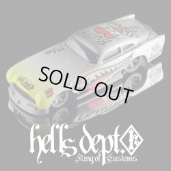 画像1: HELLS DEPT 2025 - DOUBLE LOSER[S] 【Soltflat Aston Martin DB(カスタム完成品）】METAL-WHITE-YELLOW/RR （送料サービス適用外）
