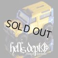 HELLS DEPT 2025 - DOUBLE LOSER[S] 【Camelboro Landrover Defender (カスタム完成品）】YELLOW-BLUE/RR （送料サービス適用外）