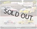 【仮予約】PRE-ORDER - 2025 HW CAR CULTURE "PREMIUM 2PACK" 【'72 プリマス クーダ FC /ロブ・ン・ピンクス】WHITE/YELLOW/RR(2025年8月下旬入荷予定）(ショートした場合は先着順となります）