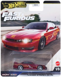 画像1: 【仮予約】PRE-ORDER - 2025 HW FAST & FURIOUS (ワイルド・スピード) 【日産 240SX (S14)】BURGUNDY/RR(2025年8月下旬入荷予定）