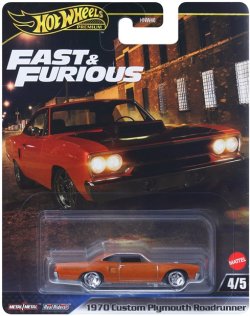 画像1: 【仮予約】PRE-ORDER - 2025 HW FAST & FURIOUS (ワイルド・スピード) 【1970 カスタム プリマス ロードランナー】ORANGE/RR(2025年8月下旬入荷予定）