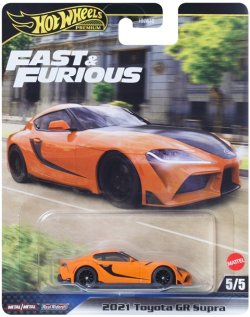 画像1: 【仮予約】PRE-ORDER - 2025 HW FAST & FURIOUS (ワイルド・スピード) 【2021 トヨタ GR スープラ】ORANGE/RR(2025年8月下旬入荷予定）