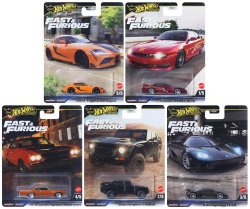 画像1: 【仮予約】PRE-ORDER - 2025 HW FAST & FURIOUS (ワイルド・スピード) 【Cアソート5種セット】2021 トヨタ GR スープラ/日産 240SX (S14)/1970 カスタム プリマス ロードランナー/ランボルギーニ LM002/ケーニグセグ CCXR(2025年8月下旬入荷予定）