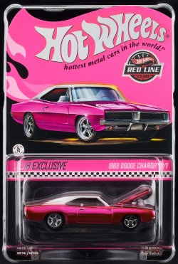画像1: 2025 RLC EXCLUSIVE 【1969 DODGE CHARGER R/T (フード開閉)】SPEC.PINK/RR(予約不可）