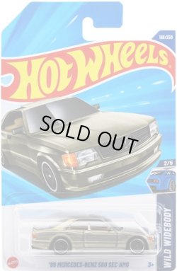 画像1: 【仮予約】PRE-ORDER - 【'89 メルセデス・ベンツ 560 SEC AMG (国内流通版/裏面日本語)】SILVERGOLD(2025年9月初旬入荷予定）