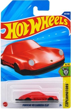 画像1: 【仮予約】PRE-ORDER - 【ポルシェ 911 カレラ クリップ (国内流通版/裏面日本語)】RED(2025年9月初旬入荷予定）