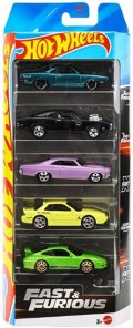 【仮予約】PRE-ORDER - 2025 5PACK 【"FAST & FURIOUS" ワイルド・スピード 5パック(国内流通版）】'68 Plymouth Barracuda Formula S/'70 Dodge Charger R/T/1966 Chevy Impala/Nissan Silvia (S13)/Porsche 911 GT3 RS(2025年9月中旬入荷予定）