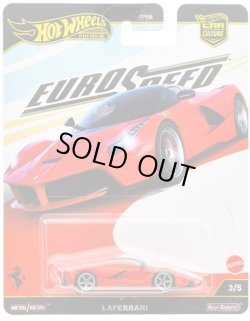画像1: 【仮予約】PRE-ORDER - 2025 HW CAR CULTURE "ユーロスピード" 【ラフェラーリ】RED/RR(2025年10月中旬入荷予定）