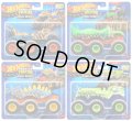 【仮予約】PRE-ORDER - 2025 HW MONSTER TRUCKS! 【モンスタートラック トランスポーター Hアソート (4個入り）】(2025年10月下旬入荷予定）