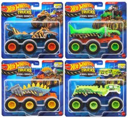 画像1: 【仮予約】PRE-ORDER - 2025 HW MONSTER TRUCKS! 【モンスタートラック トランスポーター Hアソート (4個入り）】(2025年10月下旬入荷予定）