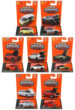 画像1: 【仮予約】PRE-ORDER - 【2025 MATCHBOX MOVING PARTS　"H"アソート 8個入り】2024 フォルクスワーゲン ID. Buzz/テスラ サイバートラック/2024 トヨタ セコイア TRD Pro/2025 キャデラック エスカレード IQ/ランボルギーニ ウラカン ステラート/1957 フォード カントリー セダン/1975 三菱 ランサー セレステ(2025年10月下旬入荷予定）