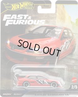 画像1: 【仮予約】PRE-ORDER - 2025 HW FAST & FURIOUS (ワイルド・スピード) 【ランサー エボリューション IX】RED/RR (2025年10月下旬入荷予定）