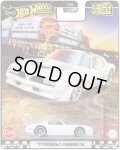 【仮予約】PRE-ORDER  - 2025 HW BOULEVARD 【'77 ポンティアック ファイヤーバード TA】WHITE/RR (2025年11月末入荷予定）