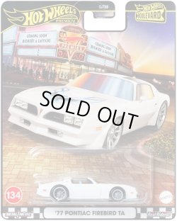 画像1: 【仮予約】PRE-ORDER  - 2025 HW BOULEVARD 【'77 ポンティアック ファイヤーバード TA】WHITE/RR (2025年11月末入荷予定）