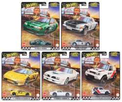 画像1: 【仮予約】PRE-ORDER  - 2025 HW BOULEVARD 【Dアソート 5種セット】'94 日産 プリメーラ/'80 メルセデス・ベンツ 500 SLC ラリー/'95 ランボルギーニ ディアブロ SV/'77 ポンティアック ファイヤーバード TA/三菱 パジェロ エボリューション(2025年11月末入荷予定）