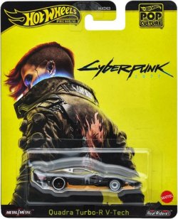 画像1: 【仮予約】PRE-ORDER  - 2025 POP CULTURE【"CYBER PUNK 2077" クアドラ ターボ-R V-テック】BLACK/RR  (2025年11月末入荷予定）