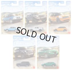 画像1: 【仮予約】PRE-ORDER  - 2025 MATCHBOX【テーマ アソート - ヨーロッパ 5種セット】1986 ボルボ 240/ランボルギーニ LM002/2011 ミニ カントリーマン/2020 ランドローバー ディフェンダー 90/2023 アルファ・ロメオ トナーレ(2025年11月末入荷予定）