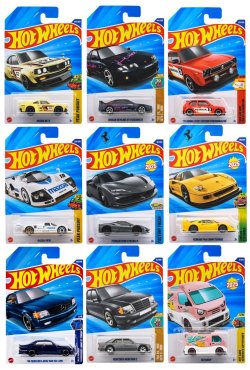 画像1: 【仮予約】PRE-ORDER - 【 HOT WHEELS ベーシック 9種セット(国内流通版/裏面日本語)】(2025年12月初旬入荷予定）