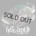 HELLS DEPT 2025 - DOUBLE LOSER[S] 【SHARKMOUTH MERCEDES-BENZ 190E EVO2 (カスタム完成品）】BLACK-GREEN/RR （送料サービス適用外）