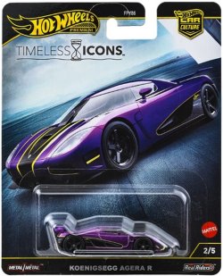 画像1: 【仮予約】PRE-ORDER - 2025 HW CAR CULTURE "タイムレス アイコンズ " 【ケーニグセグ アゲーラ R】PURPLE/RR(2025年12月中旬入荷予定）
