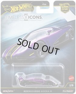 画像1: 【仮予約】PRE-ORDER - 2025 HW CAR CULTURE "タイムレス アイコンズ " 【ケーニグセグ アゲーラ R】PURPLE/RR(2025年12月中旬入荷予定）