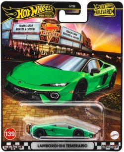 画像1: 【仮予約】PRE-ORDER  - 2025 HW BOULEVARD 【ランボルギーニ テメラリオ】GREEN/RR (2025年12月中旬入荷予定）