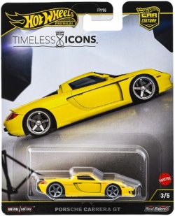 画像1: 【仮予約】PRE-ORDER - 2025 HW CAR CULTURE "タイムレス アイコンズ " 【ポルシェ カレラ GT】YELLOW/RR(2025年12月中旬入荷予定）