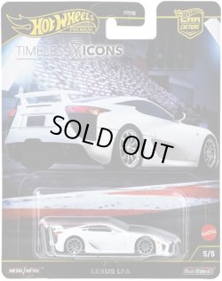 画像1: 【仮予約】PRE-ORDER - 2025 HW CAR CULTURE "タイムレス アイコンズ " 【レクサス LFA】WHITE/RR(2025年12月中旬入荷予定）