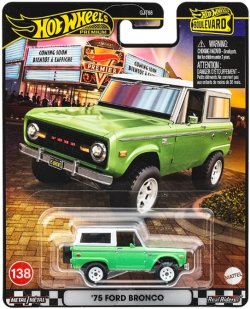 画像1: 【仮予約】PRE-ORDER  - 2025 HW BOULEVARD 【’75 フォード ブロンコ】GREEN/RR (2025年12月中旬入荷予定）